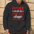 Father Of Triplets Overachiever Triplet Dad Of Triplets Hoodie Lifestyle