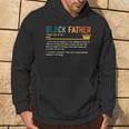 Fathers Day Black Father Definition African American Dad Hoodie Lifestyle