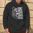 Father's Day Don't Mess With Papa Bear Hoodie Lifestyle