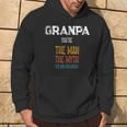 Father's Day Granpa The Man The Myth The Bad Influence Hoodie Lifestyle