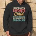 My Favorite Child Most Definitely My Son-In-Law Retro Hoodie Lifestyle