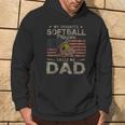 My Favorite Softball Player Calls Me Dad Father's Day Daddy Hoodie Lifestyle
