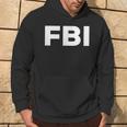 Fbi Logo Federal Bureau Of Investigation Hoodie Lebensstil