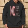 I Am Fearless I Am Strong I Am Blessed Hoodie Lifestyle