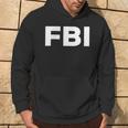 Federal Bureau Of Investigation Fbi Costume Hoodie Lebensstil