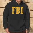 Federal Bureau Of Investigation Fbi Costume Logo Hoodie Lifestyle