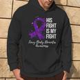 His Fight Is My Fight Lewy Body Dementia Awareness Hoodie Lifestyle