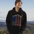 Fighter Jet Airplane Usa Flag 4Th Of July Patriotic Hoodie Lifestyle