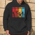 Our First Father's Day Est 2024 Together First Time Dad Hoodie Lifestyle