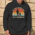 My First Father's Day As A Grandad New Grandpa Father's Day Hoodie Lifestyle