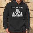 Florida Everglades Skunk Ape Bigfoot Retro Vintage Hoodie Lifestyle