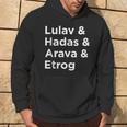 Four Species Sukkot Jewish Holiday Feast Of Tabernacles Hoodie Lifestyle