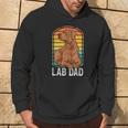 Foxred Lab Dad Fox Red Labrador Retriever Hoodie Lifestyle