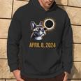 French Bulldog America 2024 Total Solar Eclipse Accessories Hoodie Lifestyle