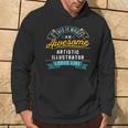 Artistic Illustrator Awesome Job Occupation Hoodie Lifestyle