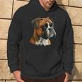 Dog Boxer Kapuzenpullover Lebensstil