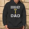 Door Key Dad Pun Humor Dorky Dork Book Nerd Father Hoodie Lifestyle