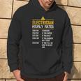 Electrician Hourly Rates Lineman For Electricians Hoodie Lifestyle