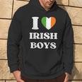 I Love Irish Boys I Red Heart British Boys Ireland Hoodie Lifestyle