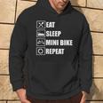 Minibike Apparel Hemi Mini Bike Motorcycle Love Hoodie Lifestyle