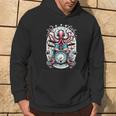 Octopus Playing Drums Drummer Music Lover Percussions Hoodie Lifestyle