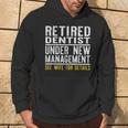 Retirement Dentist Dad Retiring Party Humor Hoodie Lifestyle