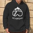 Snowboard Schifoan Snowboarder Skiing Ski Hoodie Lebensstil