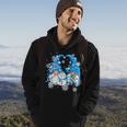 Snowman Gnomies With Snowflakes Cute Winter Gnome Hoodie Lifestyle