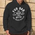 Fur Dad Man Myth Snack Dealer Paw Cat Dog Father's Day Hoodie Lifestyle