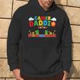 Gamer-Papa Retro-Gamer-Vater-Nostalgiepapa Level Aufsteigen Kapuzenpullover Lebensstil