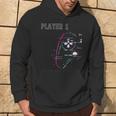 Gamer Team Player 1 Player 2 Gamer Team Hoodie Lebensstil