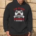 Gamer Zocker Games Zum Zocken Geboren Zur Schul Hoodie Lebensstil