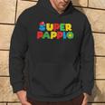 Gaming King Papa Lighthearted Granddad Family Match Attire Hoodie Lifestyle