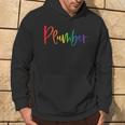 Gay Lesbian Transgender Pride Plumber Lives Matter Hoodie Lifestyle