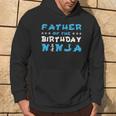 Geburtstag Ninja Party Geschenkater Des Geburtstags Ninja Papa Kapuzenpullover Lebensstil