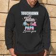 Gender Reveal Touchdowns Or Tutus Papa Matching Baby Party Hoodie Lifestyle