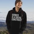 Gender Is A Social Construct Queer Spectrum Non-Binary Hoodie Lifestyle