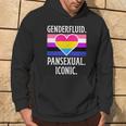 Genderfluid Pansexual Iconic Pride Flag Genderqueer Queer Hoodie Lifestyle