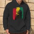 Ghanaian Flag Rastamann Reggae Dreadlocks Rasta Colors Hoodie Lifestyle