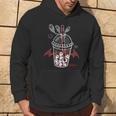 Ghos-Tea Spooky Boba Emo Goth Alt Red Hoodie Lifestyle