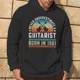 Gitarristen Born 1961 60 Geburtstag Gitarre Geschenk Papa Kapuzenpullover Lebensstil