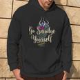 Go Smudge Yourself Sage Smudging Feather Hoodie Lifestyle