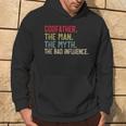 Godfather The Man The Myth The Bad Influence Grandpa Hoodie Lifestyle