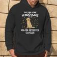 Golden Retriever Glitter Dog Holder Mix Dog Hoodie Lebensstil