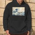 Gran Ola Frente A Kanagawa Katsushika Hokusai Surfing Ocean Sudadera Estilo de vida