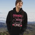 Grandpa Of The Berry Sweet One Strawberry First Birthday Hoodie Lifestyle