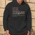 Grandpa The Man The Myth The Bad Influence Hoodie Lifestyle