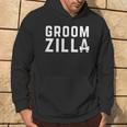 Groomzilla Groom Bachelor Party Couple Shower Wedding Hoodie Lifestyle