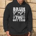 Groovy Bruh You Got This Testing Day Rock The Test Boys Mens Hoodie Lifestyle