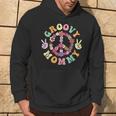 Groovy Mommy Retro Dad Matching Family 1St Birthday Party Hoodie Lifestyle